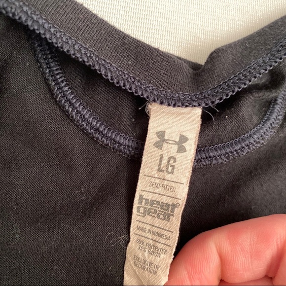 Under Armour Towson University Tigers black short sleeve t-shirt - Picture 4 of 6